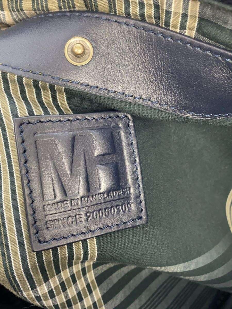 MOTHERHOUSE tote bag 2WAY shoulder navy plain Motherhouse 5