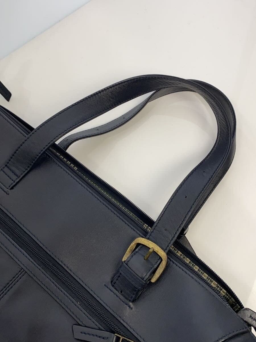 MOTHERHOUSE tote bag 2WAY shoulder navy plain Motherhouse 9