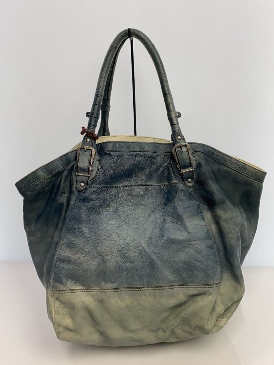 Diesel Fashion Tote Bag Leather Green Diesel Fashion 3