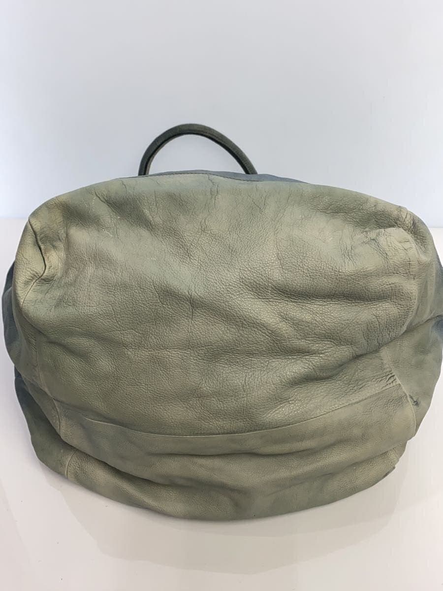 DIESEL Tote Bag Leather Green Diesel 4