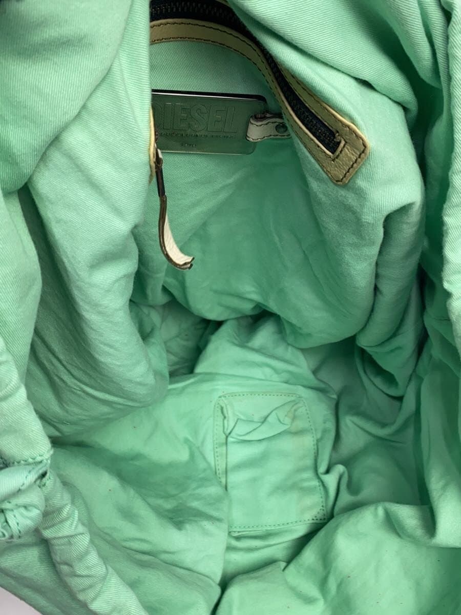 Diesel Fashion Tote Bag Leather Green Diesel Fashion 6