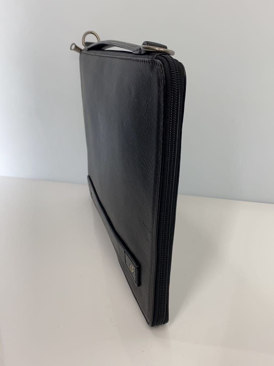 L.E.D.BITES Second Bag Shoulder Bag Leather Black Solid L Edie Bites 2