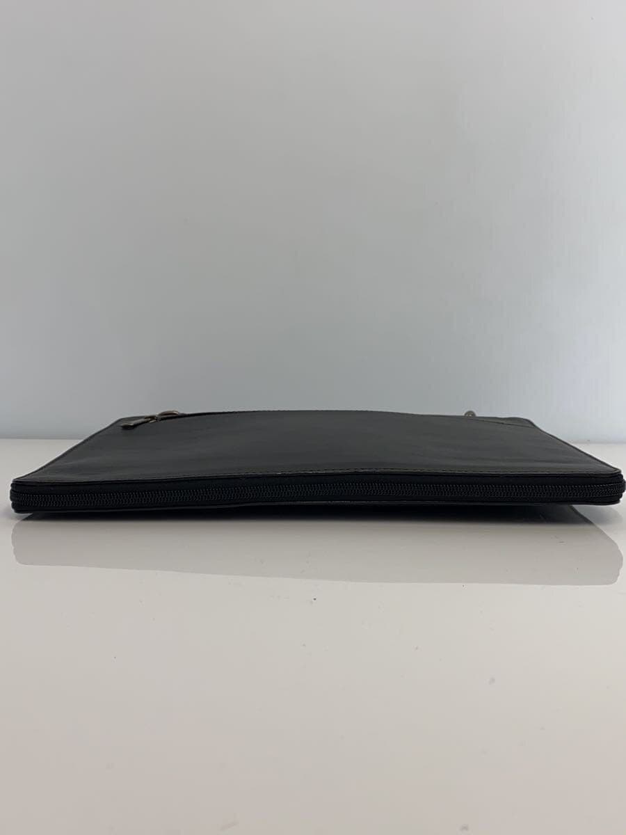 L.E.D.BITES Second Bag Shoulder Bag Leather Black Solid L Edie Bites 4