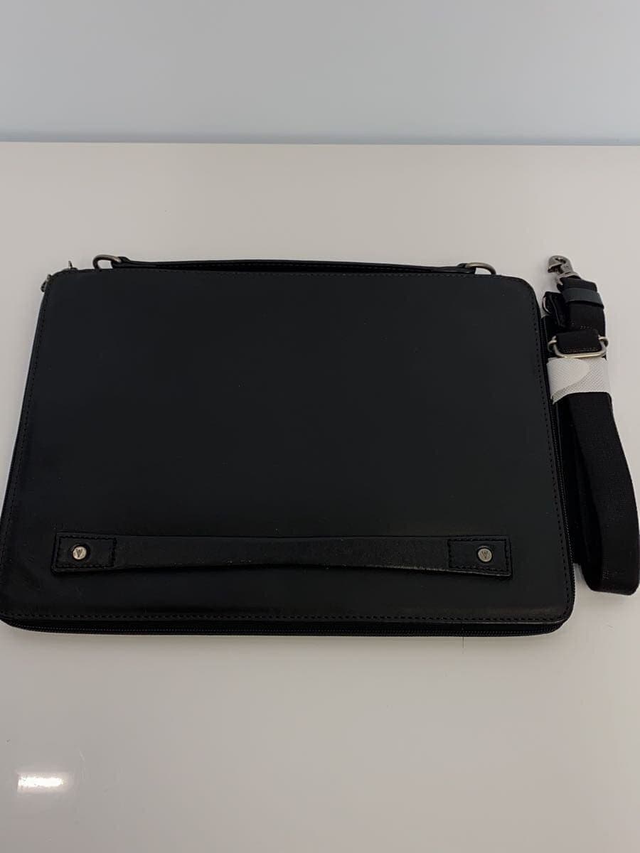 L.E.D.BITES Second Bag Shoulder Bag Leather Black Solid L Edie Bites 9