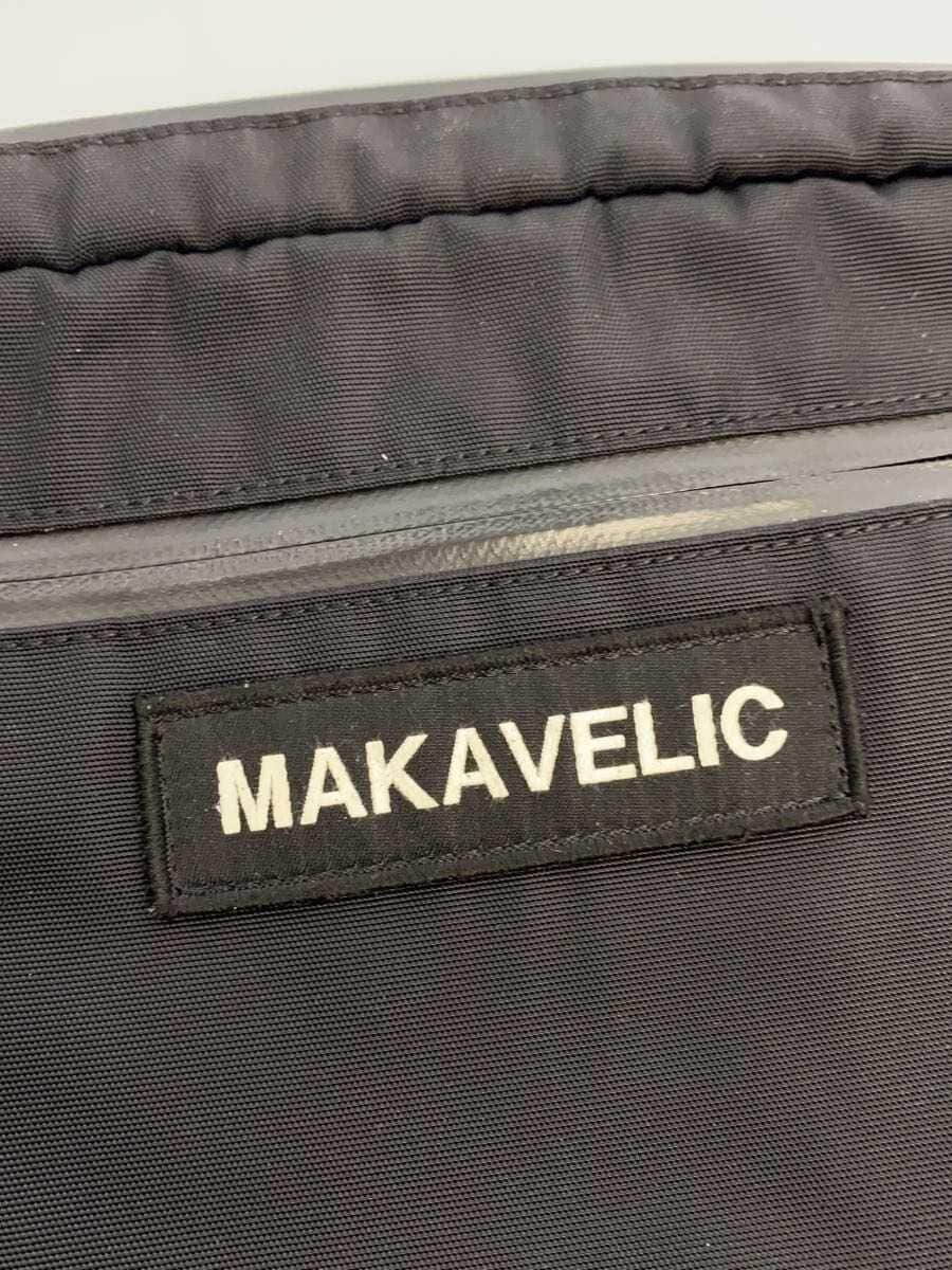 MAKAVELIC Shoulder Bag Polyester Black Solid 3108-10501 Handle Torn 5