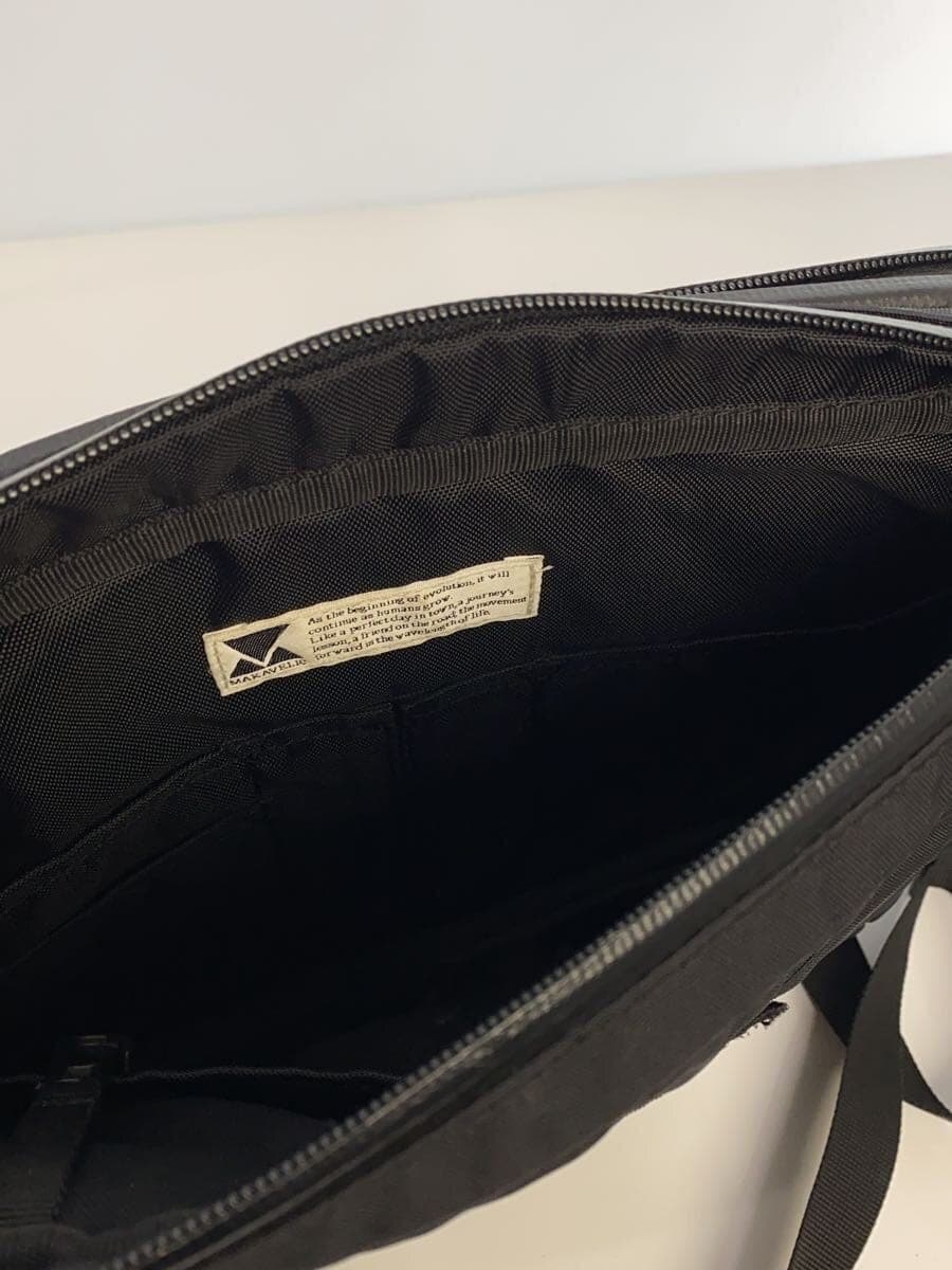 MAKAVELIC Shoulder Bag Polyester Black Solid 3108-10501 Handle Torn 6