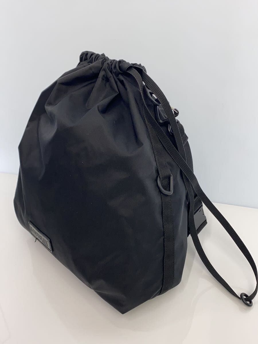 BAICYCLO Nby BAGJACK Drawstring Bag Shoulder Bag Black Solid Bicyclone by Bag Jack 2