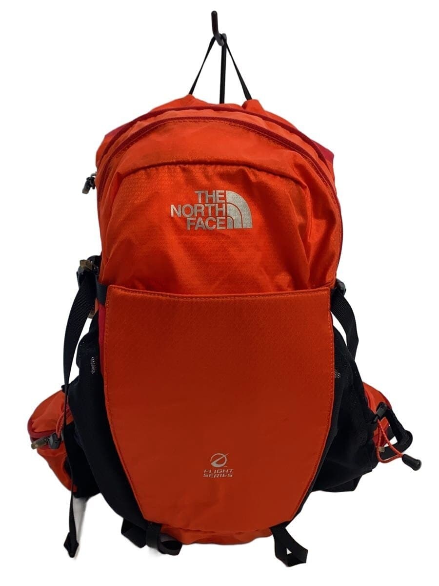 THE NORTH FACE Backpack Nylon Orange Print NM61528 The North Face