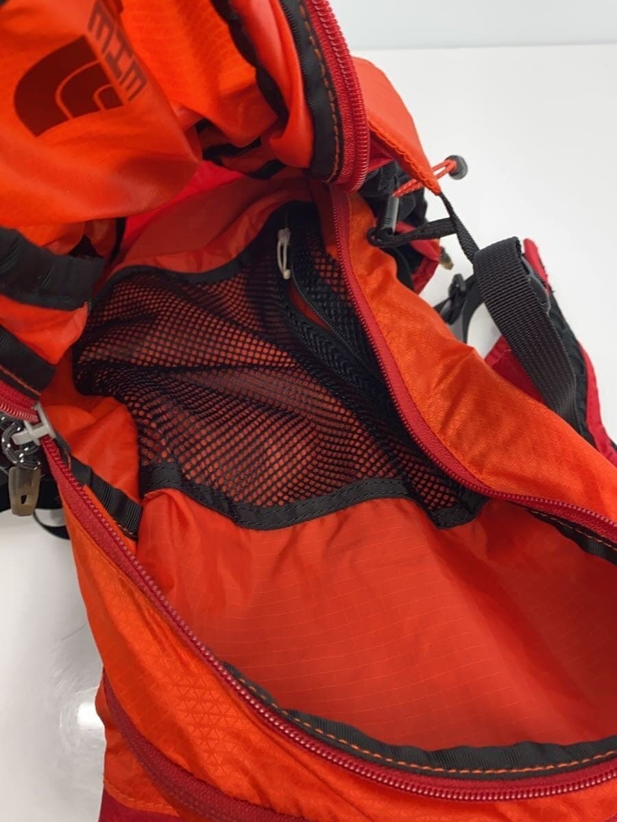 THE NORTH FACE Backpack Nylon Orange Print NM61528 The North Face 6
