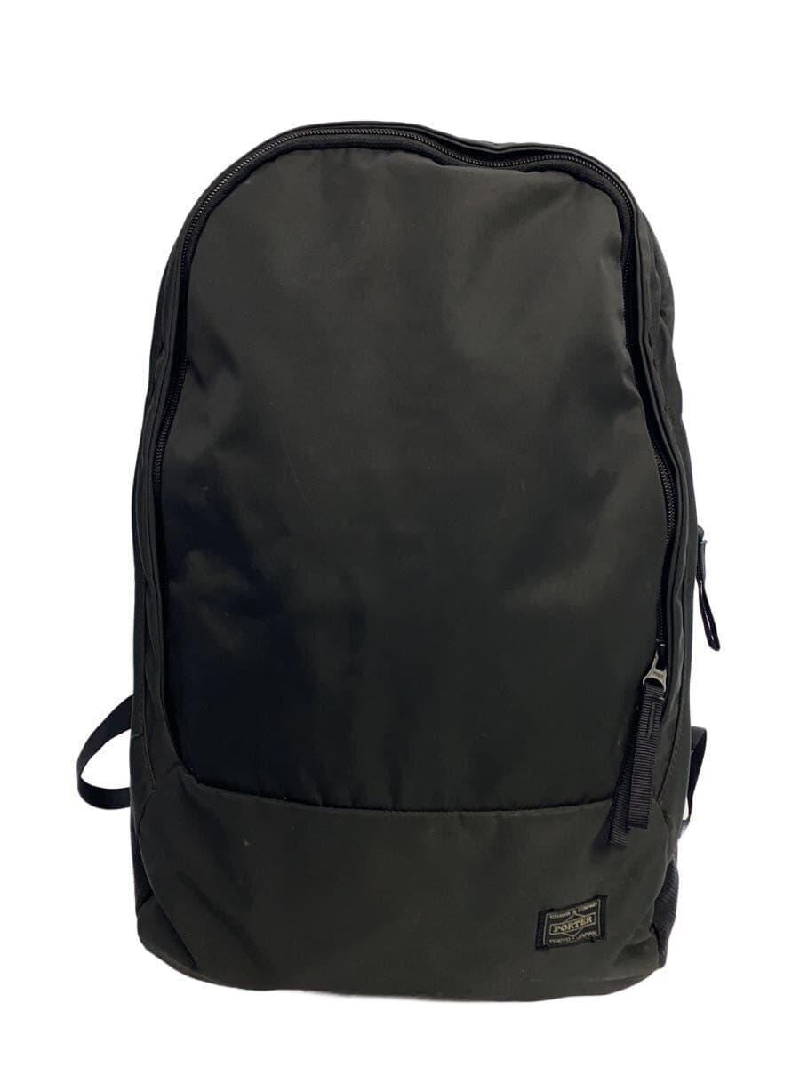 PORTER Backpack Black Solid Stain、With Wear Porter