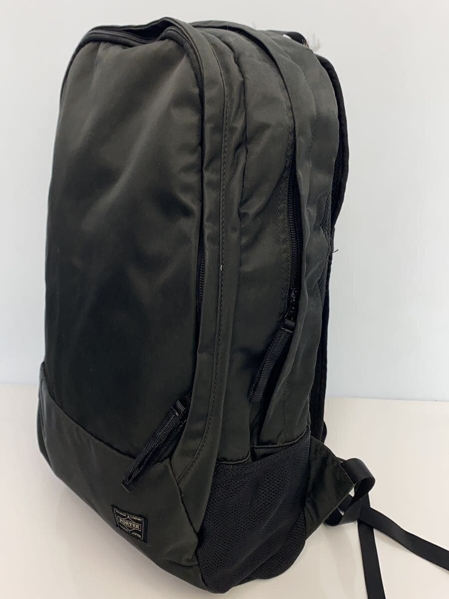 PORTER Backpack Black Solid Stain、With Wear Porter 2