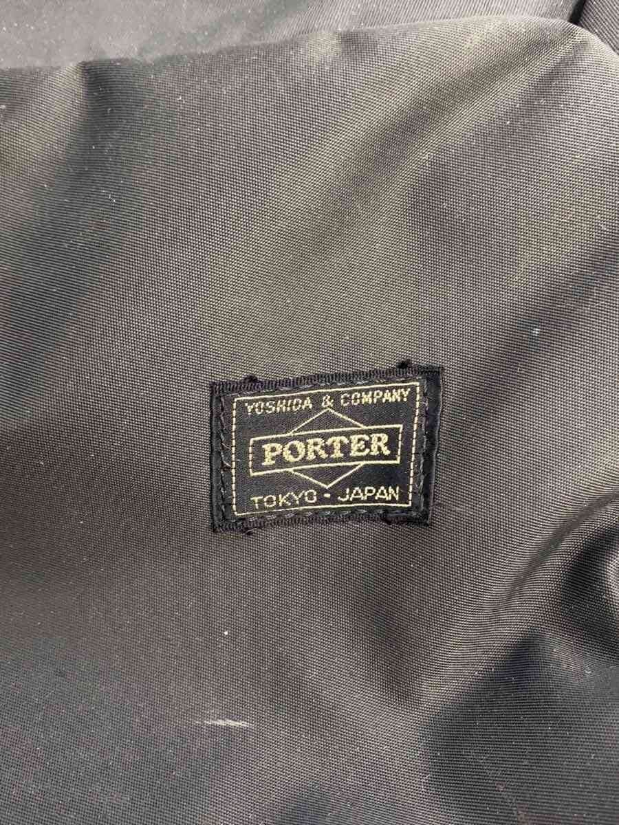 PORTER Backpack Black Solid Stain、With Wear Porter 5