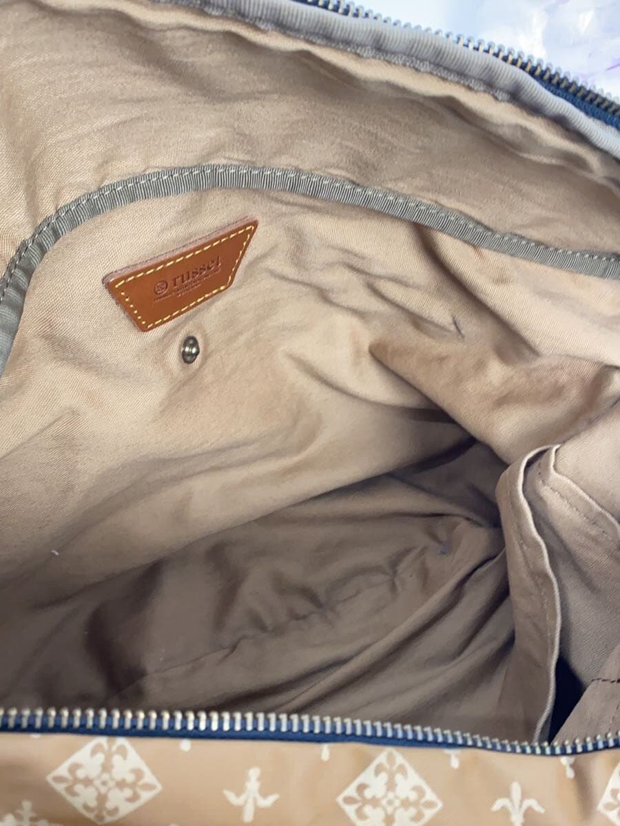 russet Shoulder Bag Brown All Over Pattern Russet 6