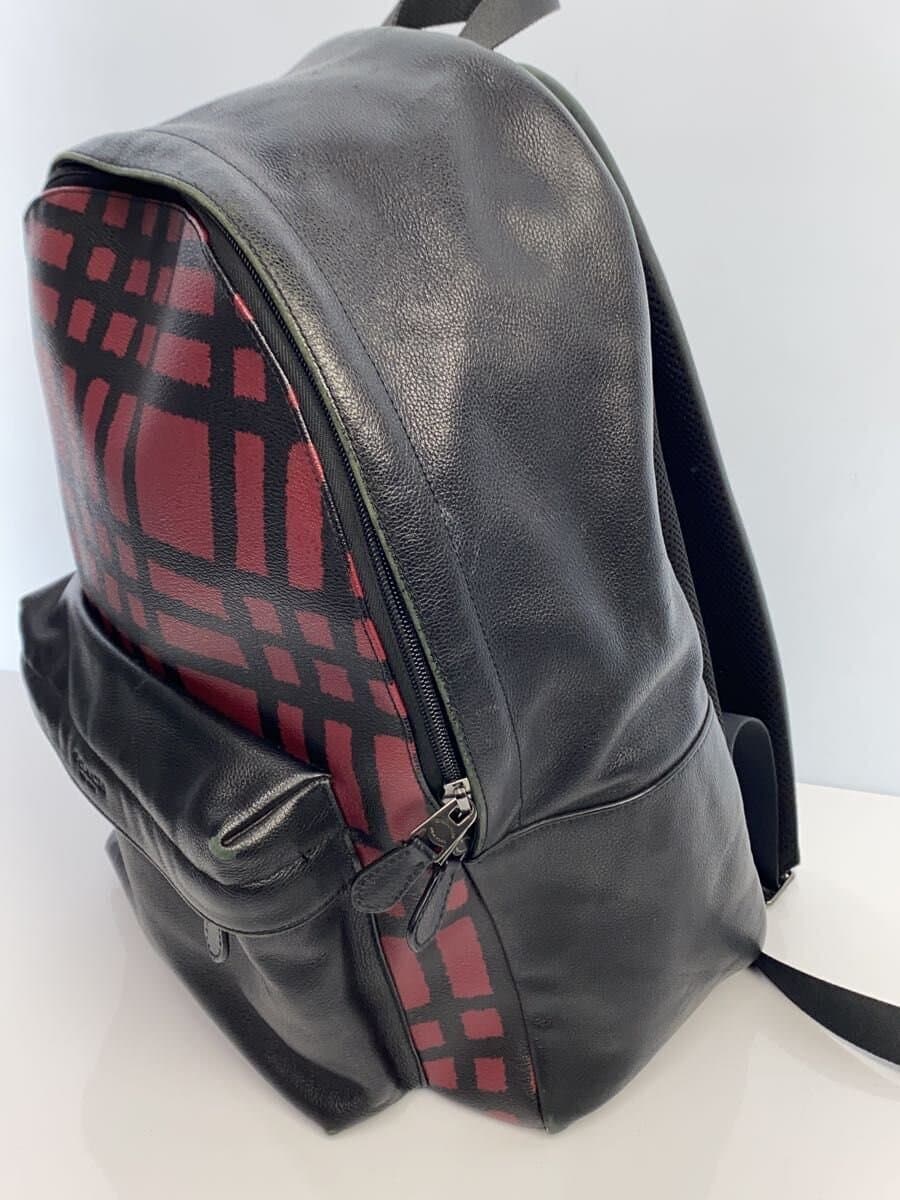 COACH Backpack Leather Black F11164 Corner Scuff Many COACH 2
