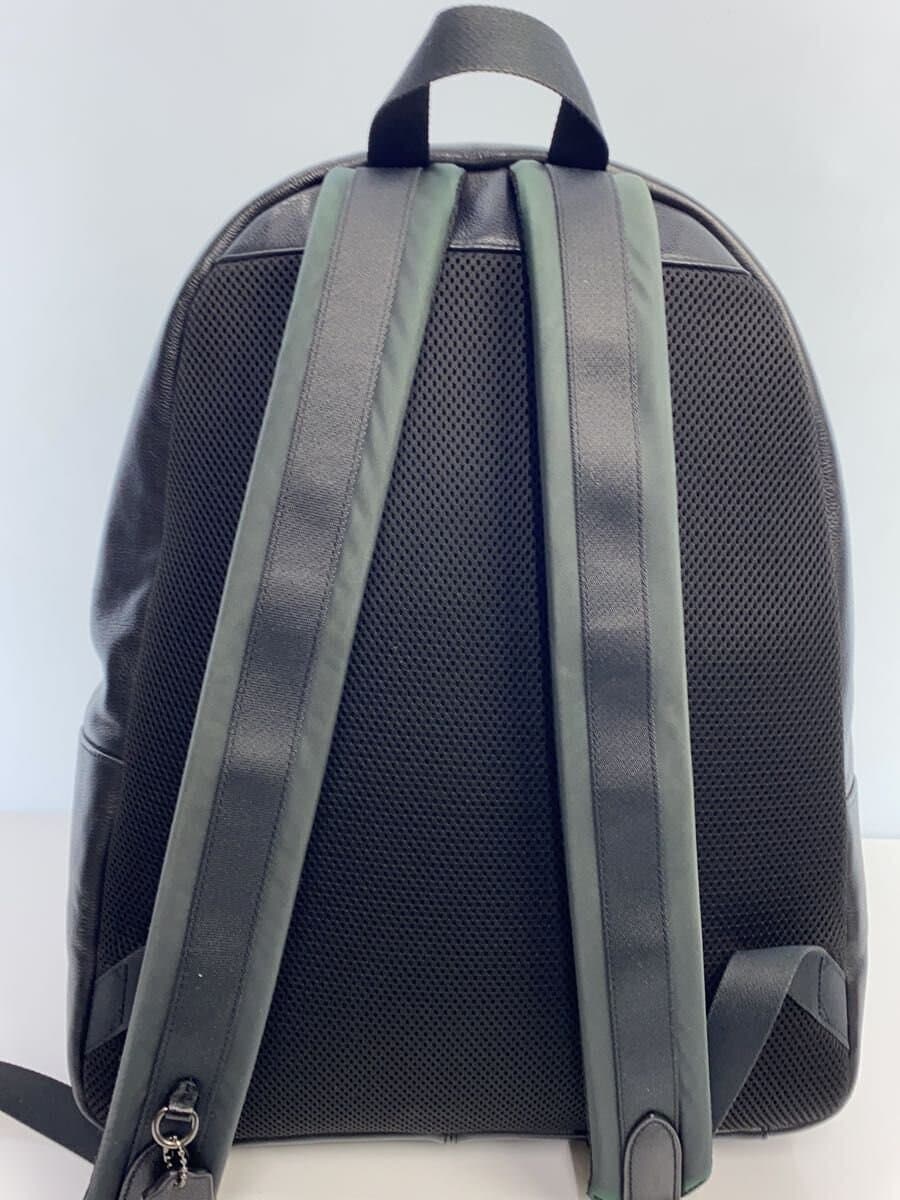 COACH Backpack Leather Black F11164 Corner Scuff Many COACH 3