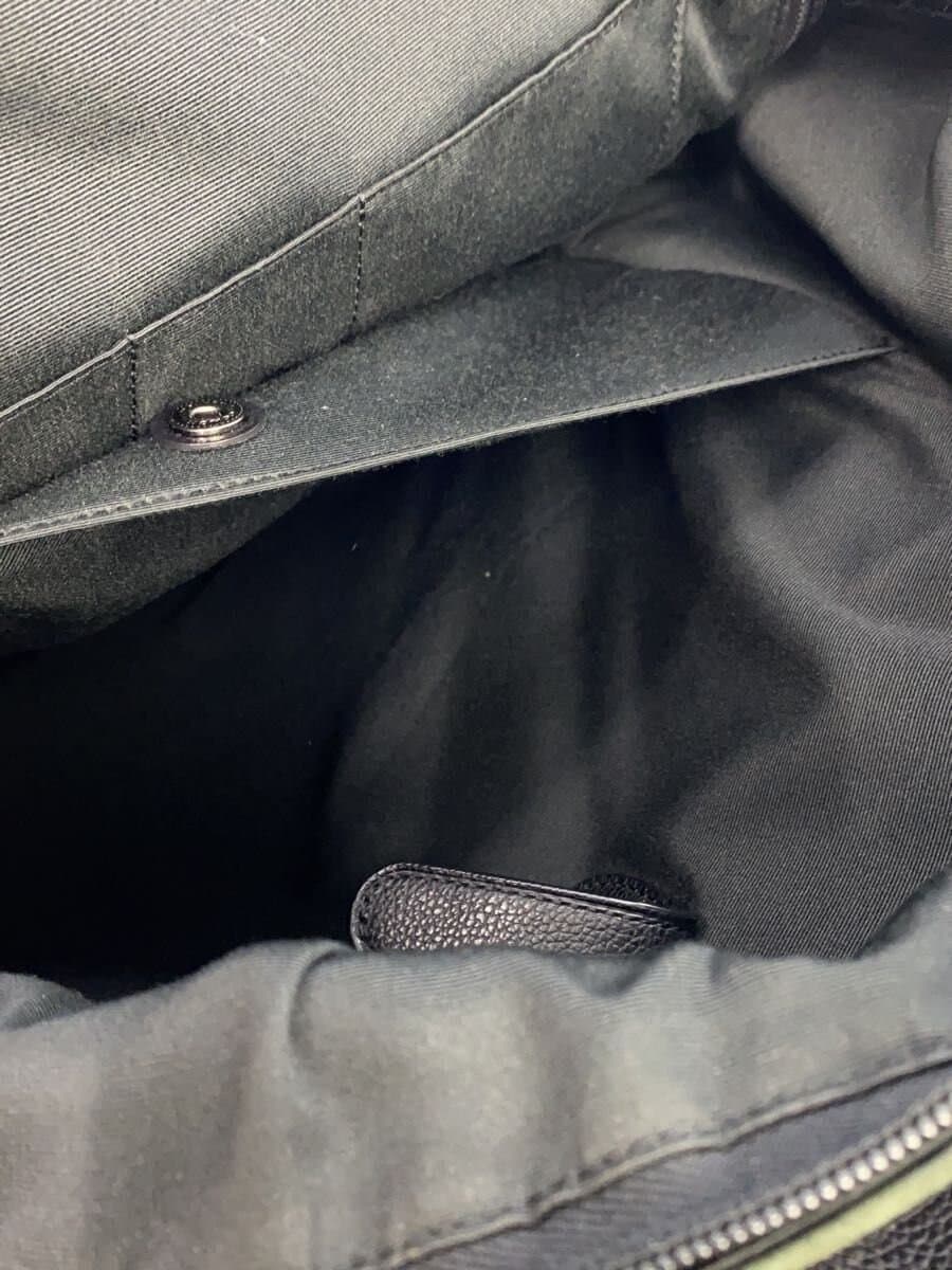 COACH Backpack Leather Black F11164 Corner Scuff Many COACH 7