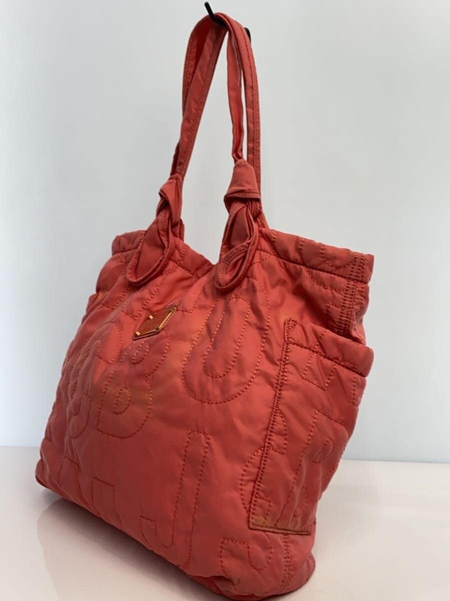 MARC BY MARC JACOBS Tote Bag Nylon Pink Solid M0001394 674 Fade 、With Wear 2