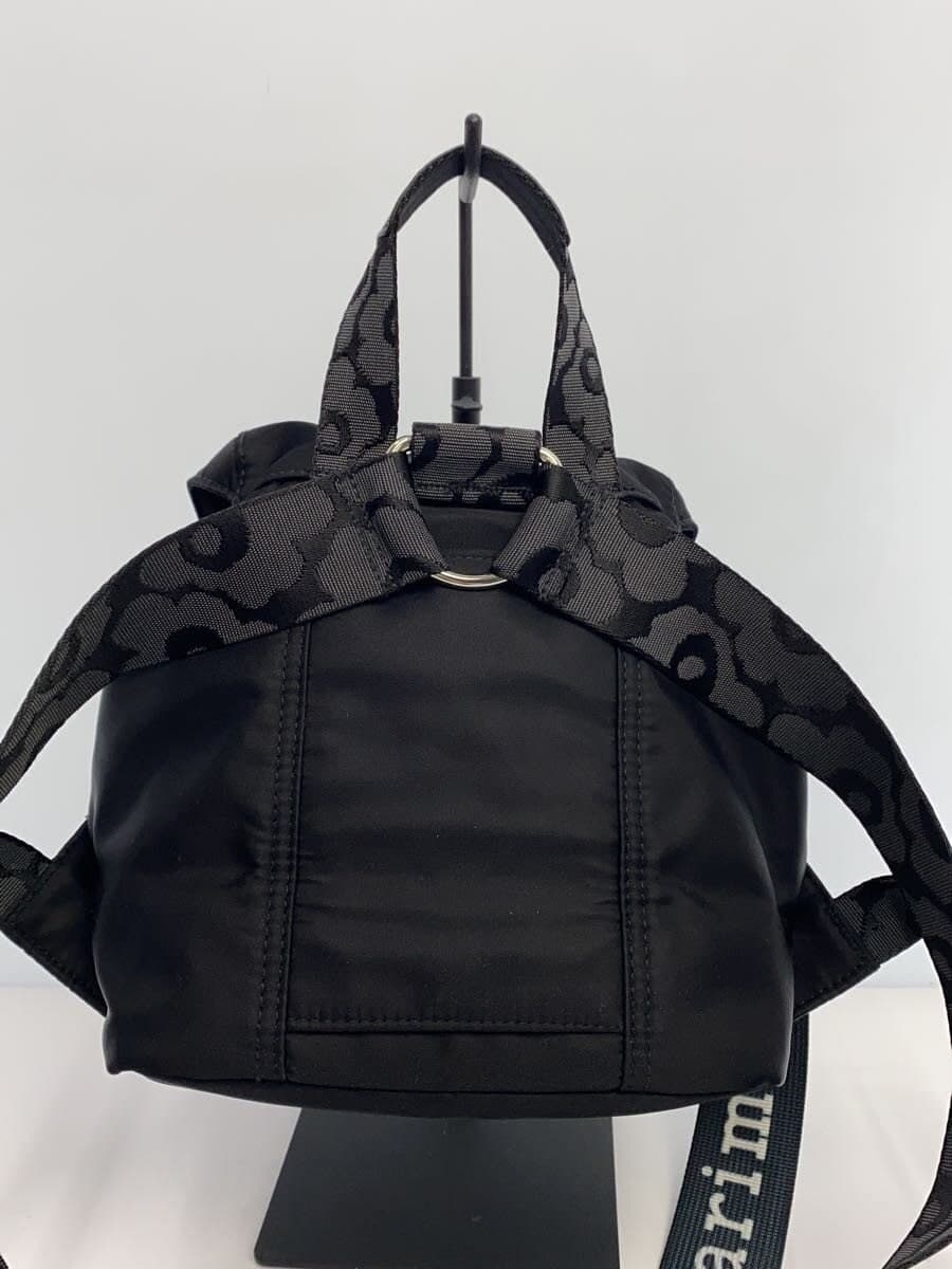 Marimekko backpack nylon black solid everything backpack Marimekko 3