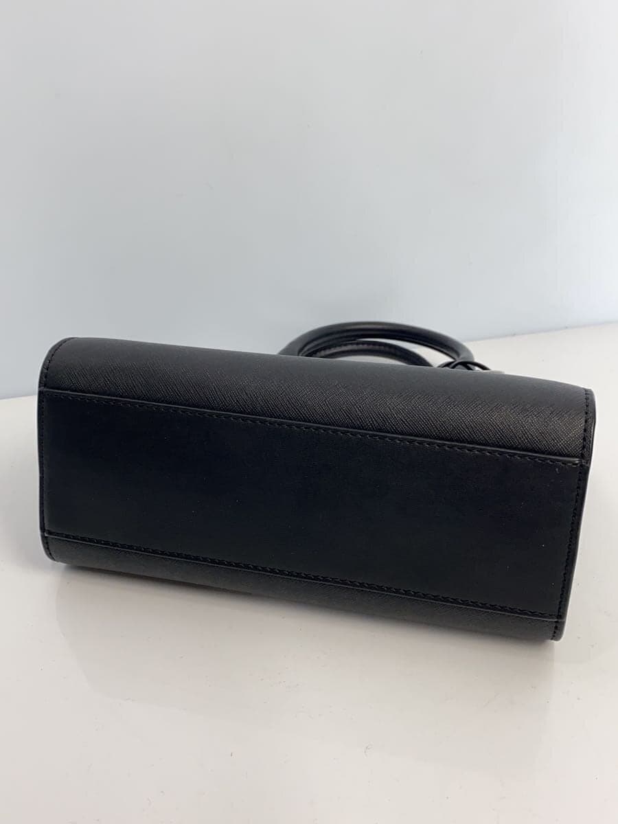 MICHAEL KORS handbag leather black plain DI-2404 includes pouch Michael Kors 4