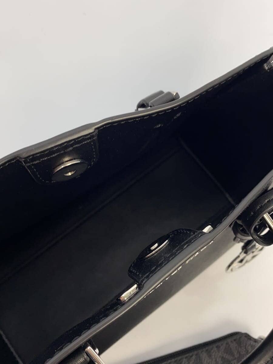 MICHAEL KORS handbag leather black plain DI-2404 includes pouch Michael Kors 8