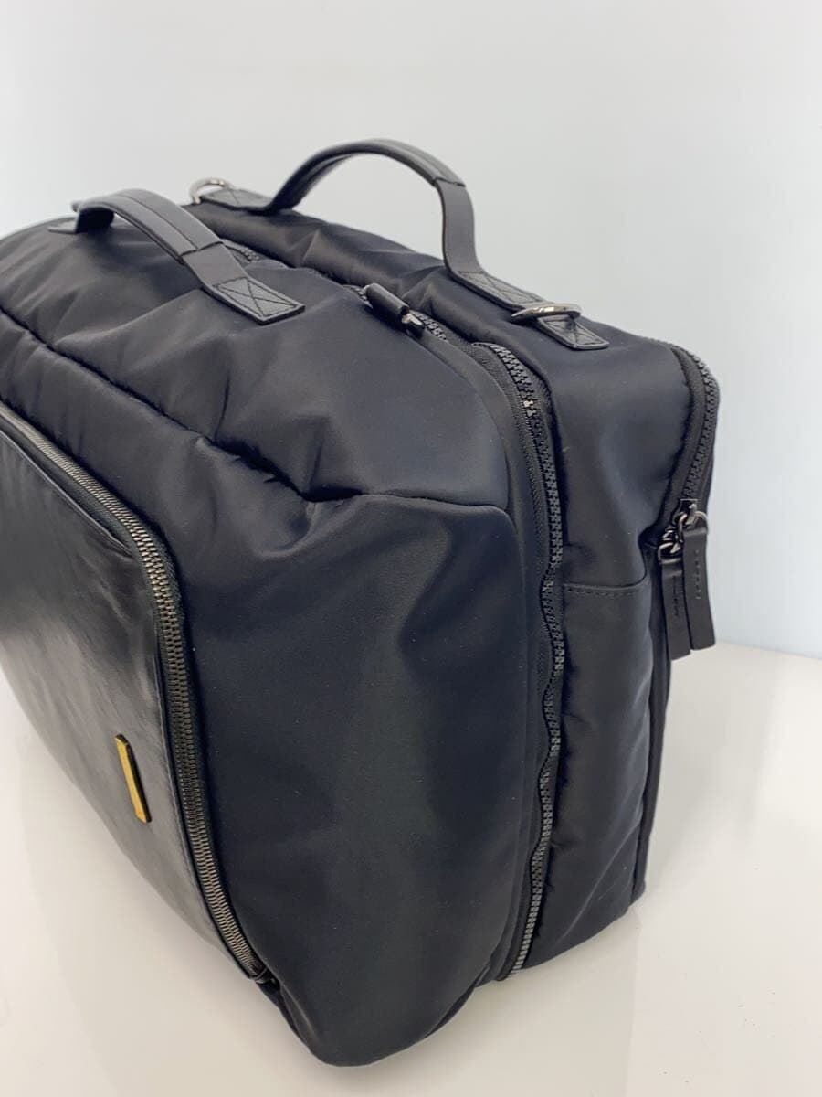 PLINIO VISONA3-Way Backpack Retractable Shoulder Bag Nylon Black Solid Plinio Visona 2