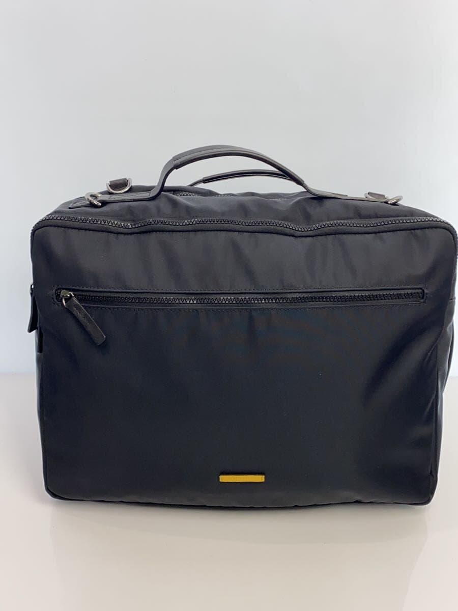 PLINIO VISONA3-Way Backpack Retractable Shoulder Bag Nylon Black Solid Plinio Visona 3