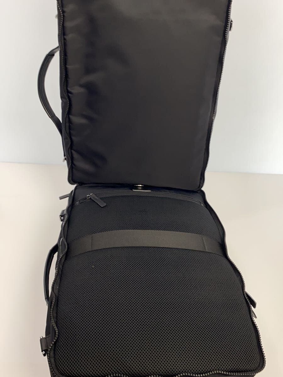 PLINIO VISONA3-Way Backpack Retractable Shoulder Bag Nylon Black Solid Plinio Visona 7