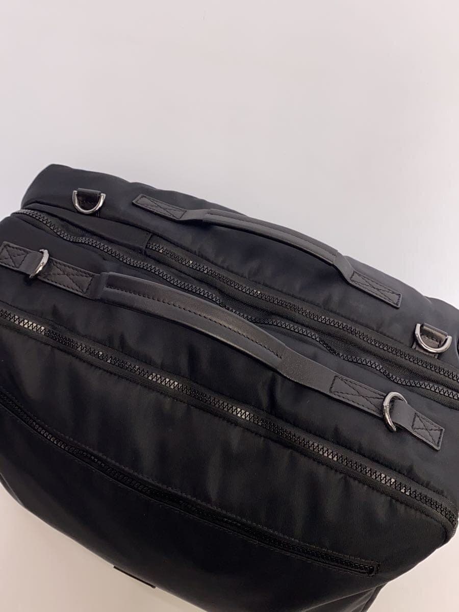 PLINIO VISONA3-Way Backpack Retractable Shoulder Bag Nylon Black Solid Plinio Visona 8