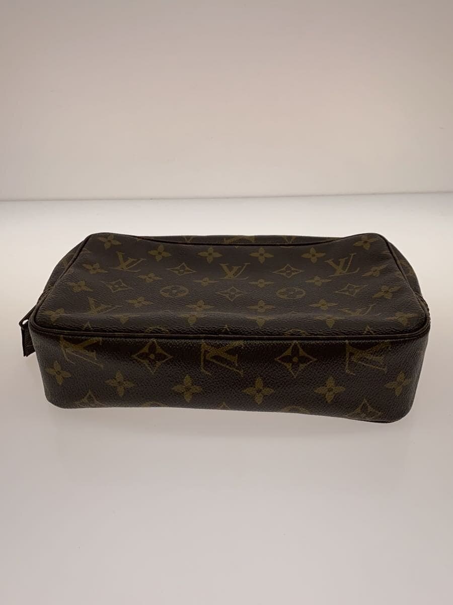 LOUIS VUITTON Toiletry Pouch 23 Monogram Canvas PVC BRW M47524 4