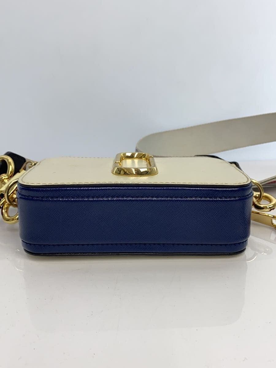 MARC JACOBS shoulder bag PVC cream THE SNAPSHOT SMALL BAG has dirt and scratches 4