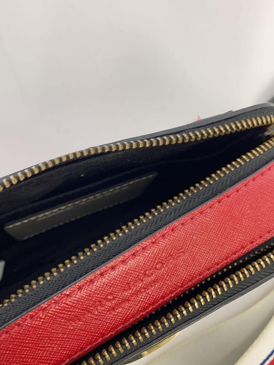 MARC JACOBS shoulder bag PVC cream THE SNAPSHOT SMALL BAG has dirt and scratches 6