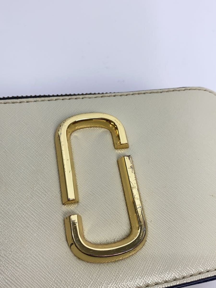 MARC JACOBS shoulder bag PVC cream THE SNAPSHOT SMALL BAG has dirt and scratches 8