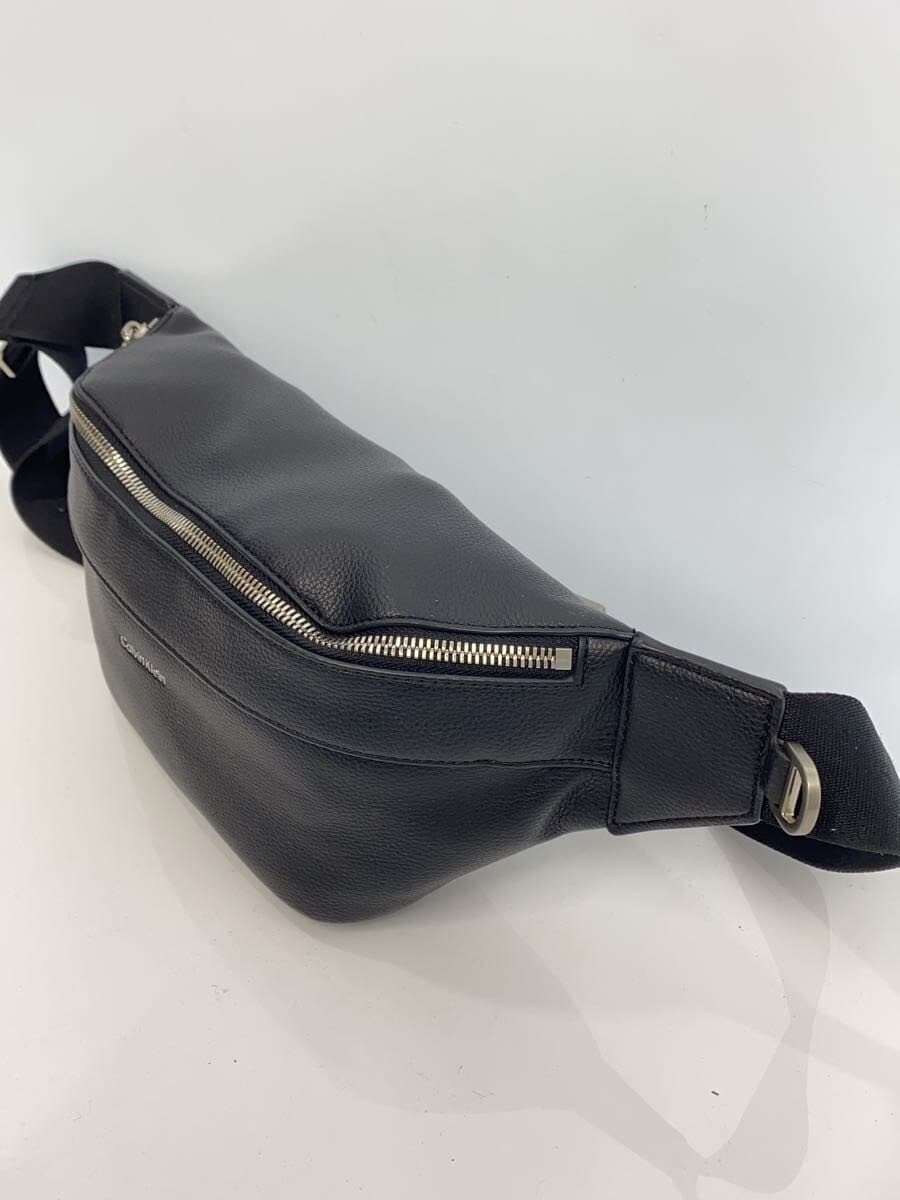 Calvin Klein Waist Bag Black Plain 4d3161g-ub1 Calvin Klein 2