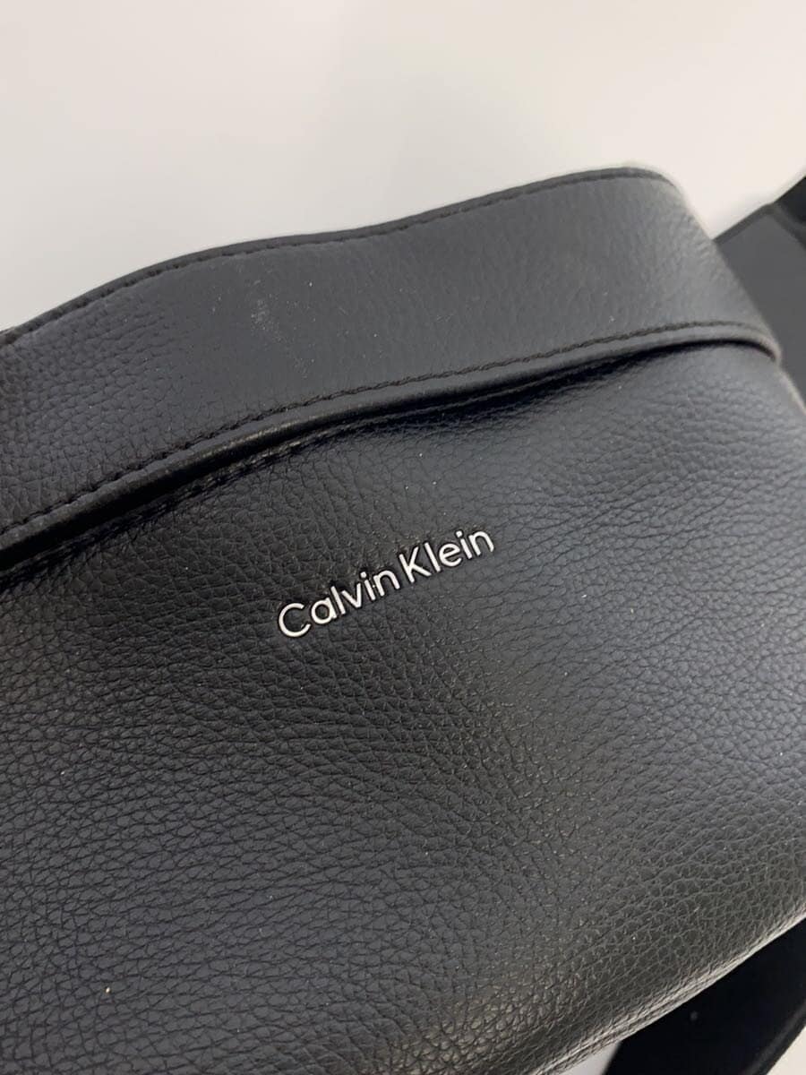 Calvin Klein Waist Bag Black Plain 4d3161g-ub1 Calvin Klein 5