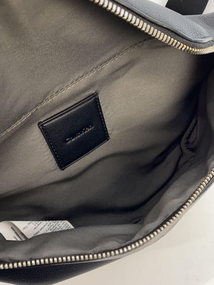 Calvin Klein Waist Bag Black Plain 4d3161g-ub1 Calvin Klein 6
