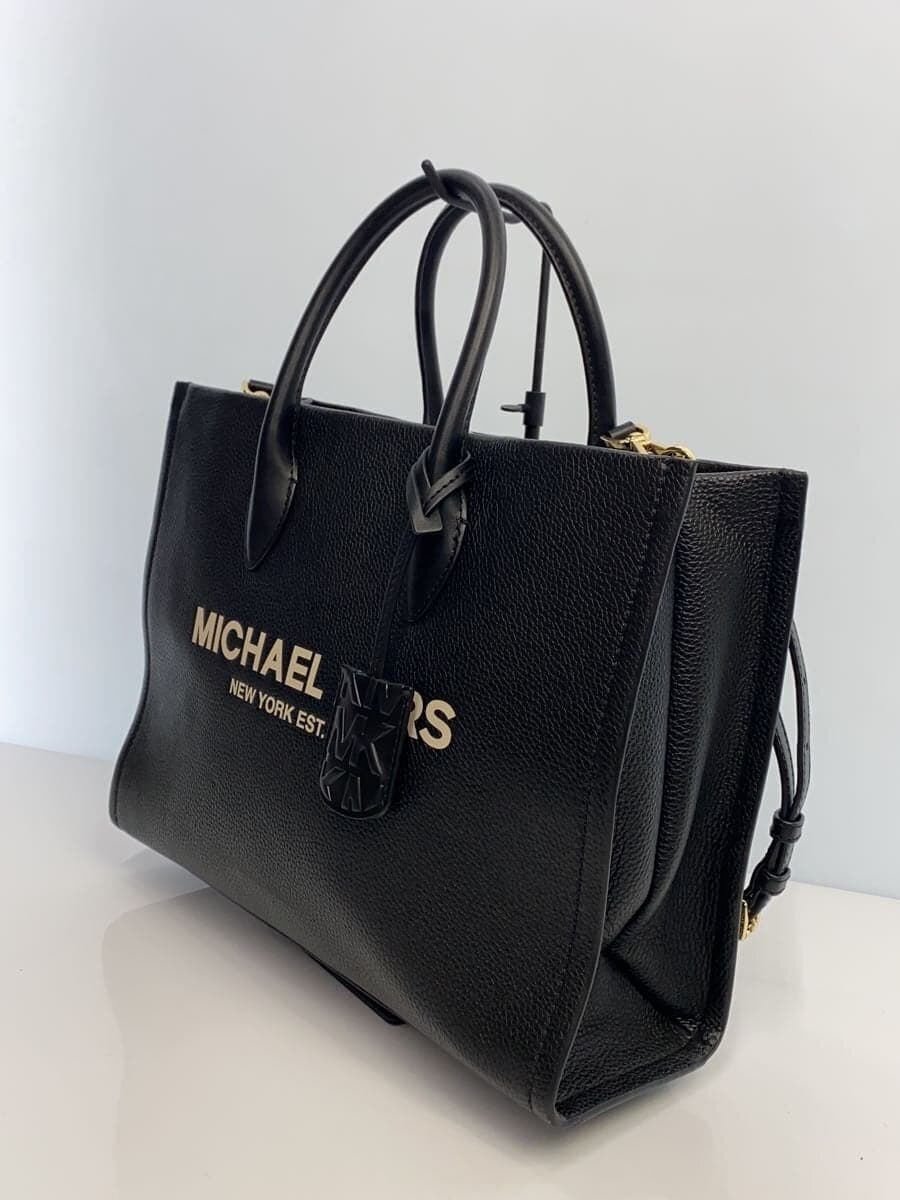 MICHAEL KORS tote bag shoulder bag leather black print Michael Kors 2