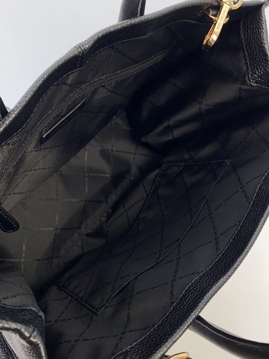 MICHAEL KORS tote bag shoulder bag leather black print Michael Kors 6
