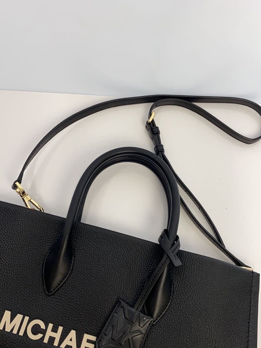 MICHAEL KORS tote bag shoulder bag leather black print Michael Kors 7