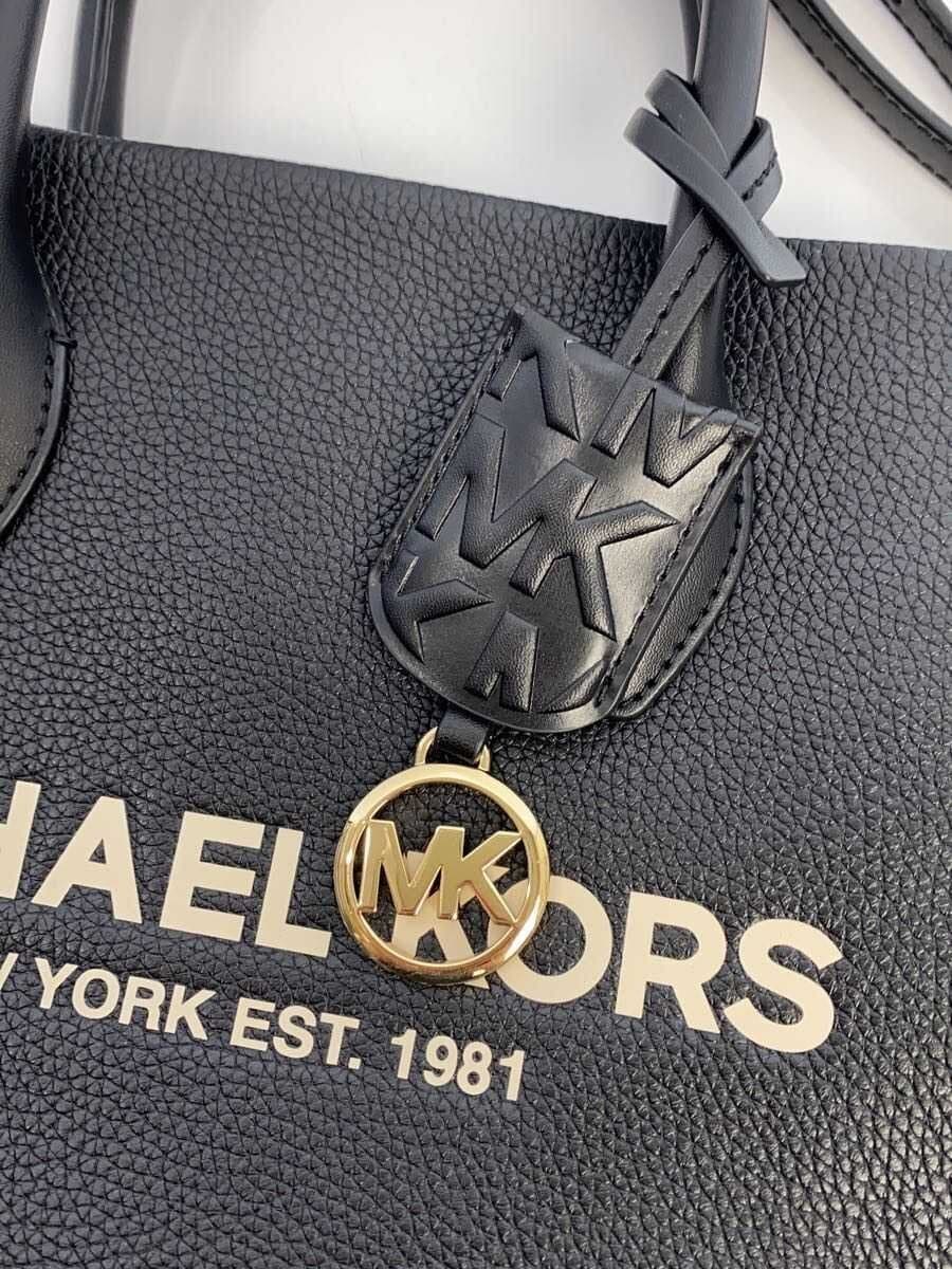 MICHAEL KORS tote bag shoulder bag leather black print Michael Kors 8