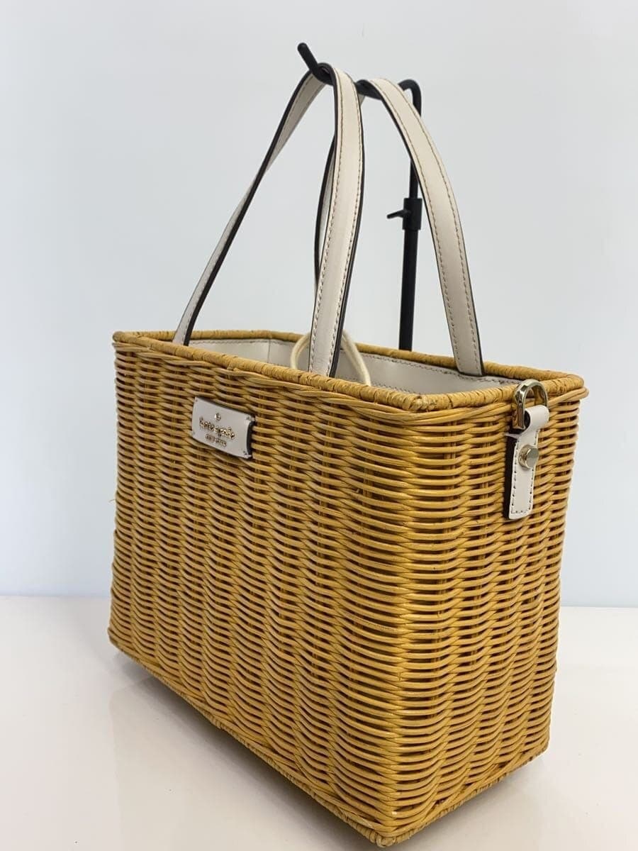 Kate Spade New York basket bag plain M293 2WAY basket shoulder bag shows signs 2