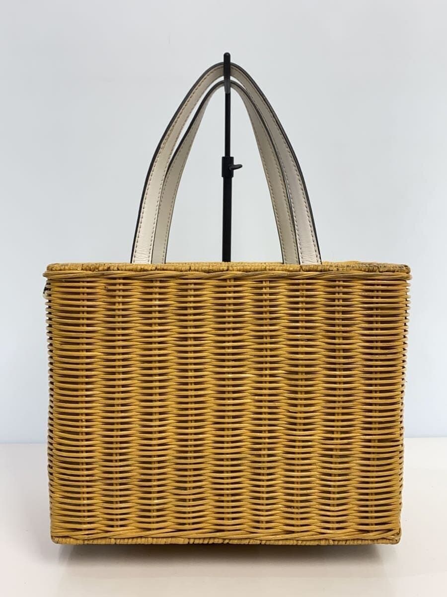 Kate Spade New York basket bag plain M293 2WAY basket shoulder bag shows signs 3
