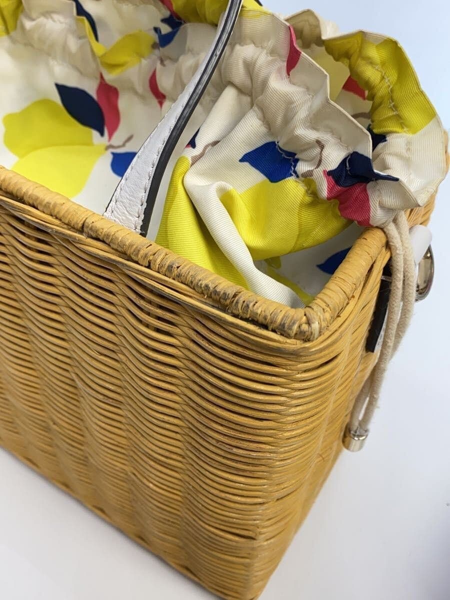 Kate Spade New York basket bag plain M293 2WAY basket shoulder bag shows signs 8