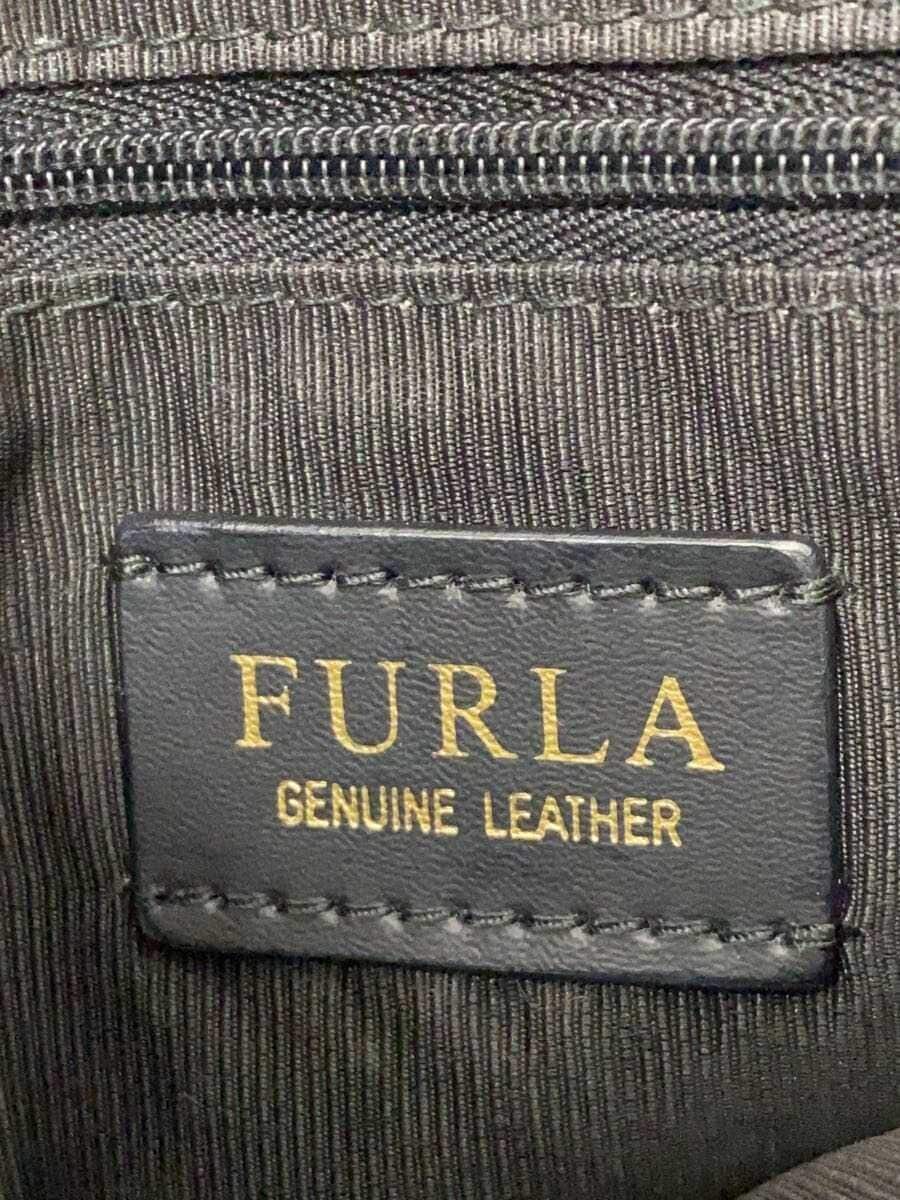 FURLA Bag Leather BLK 5