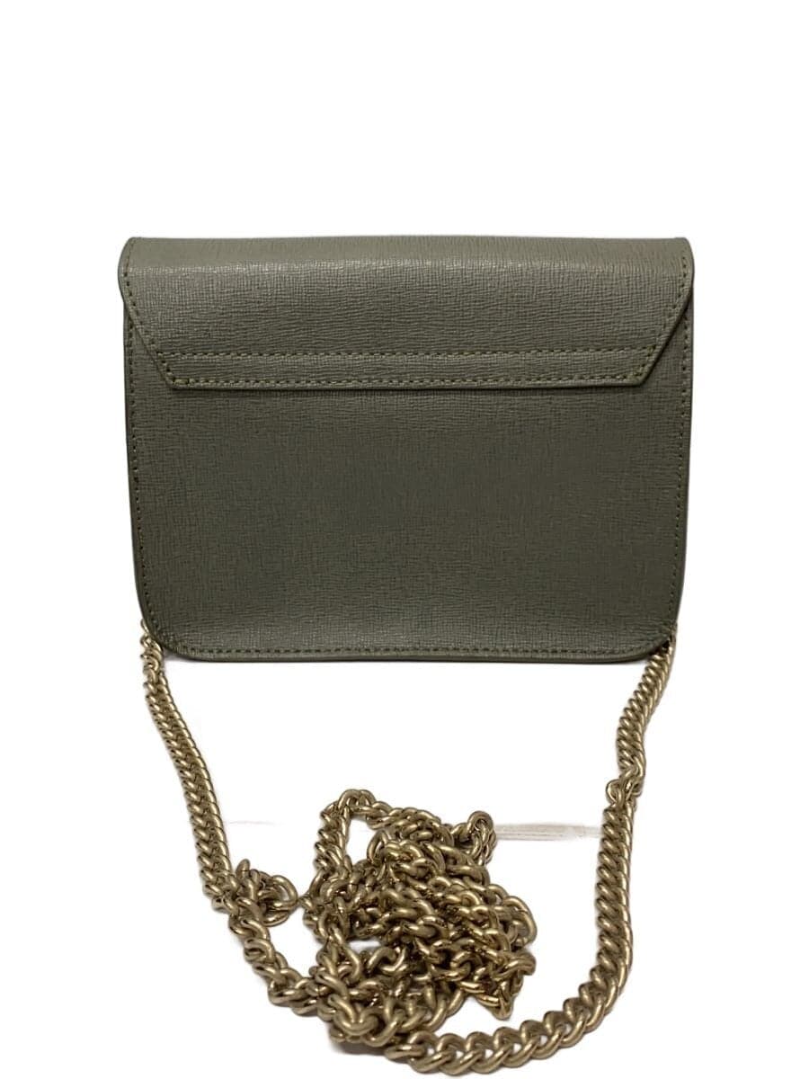 FURLA Shoulder Bag PVC GRN 3