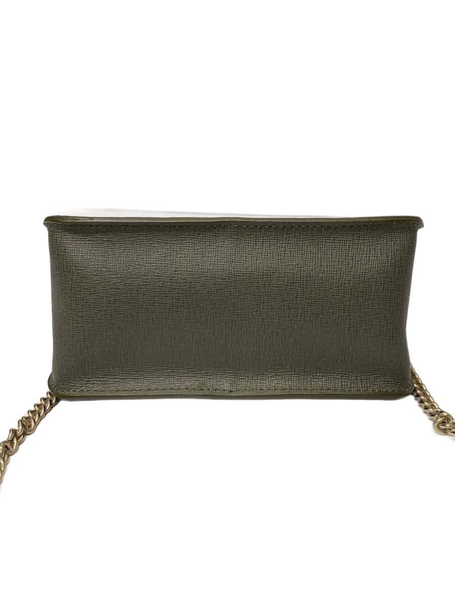 FURLA Shoulder Bag PVC GRN 4