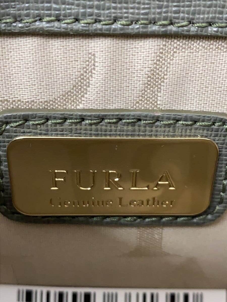 FURLA Shoulder Bag PVC GRN 5