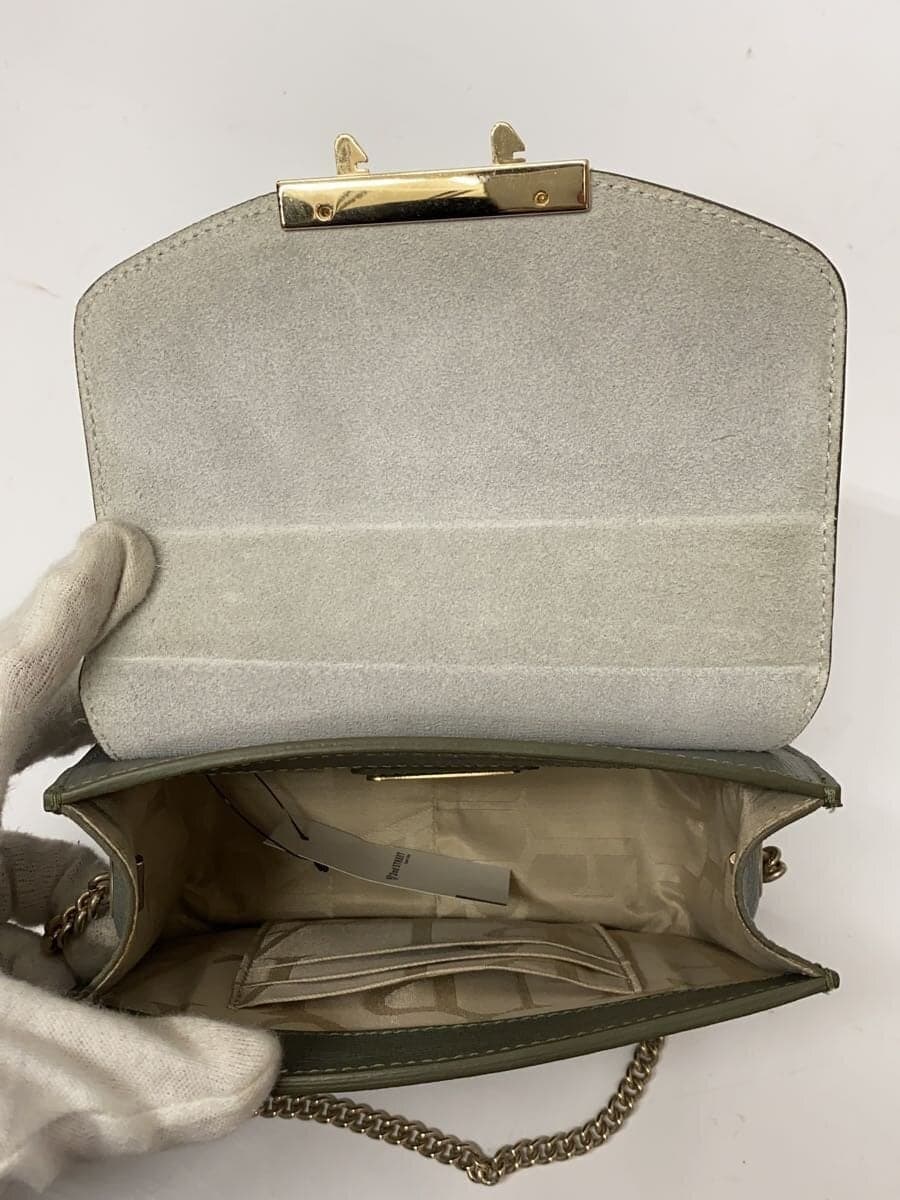 FURLA Shoulder Bag PVC GRN 6