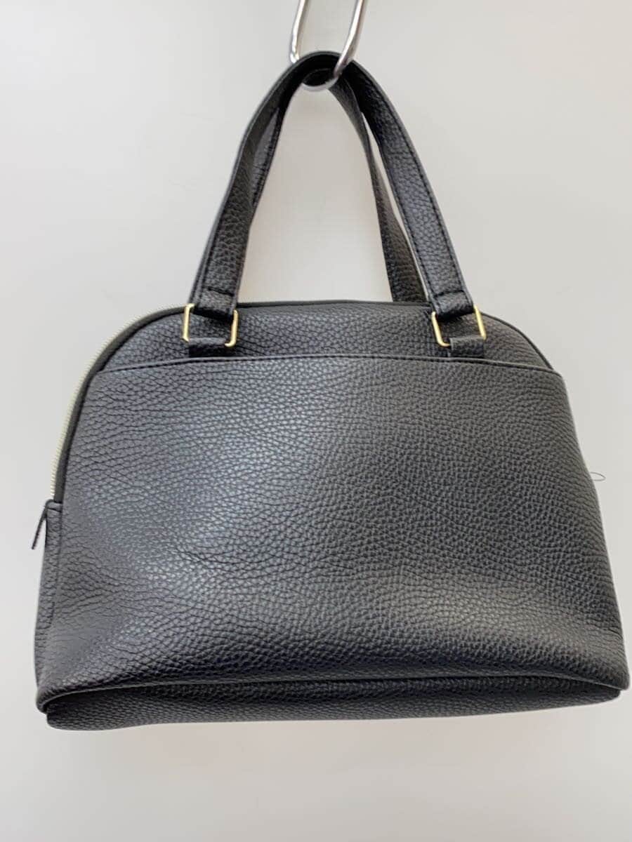MARY QUANT Handbag Leather BLK Solid 3