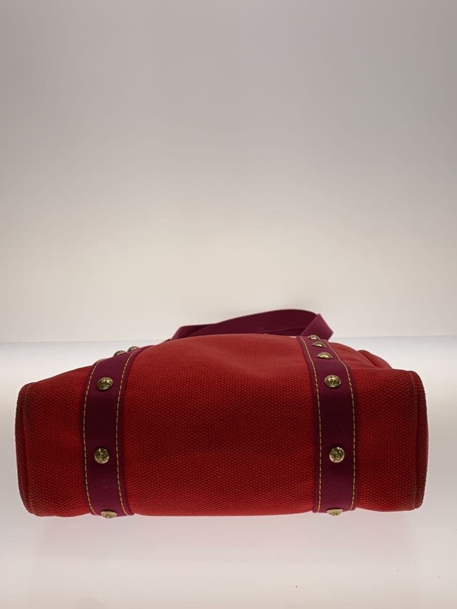 LOUIS VUITTON Cabas MM_Antigua Canvas BLU M40087 4