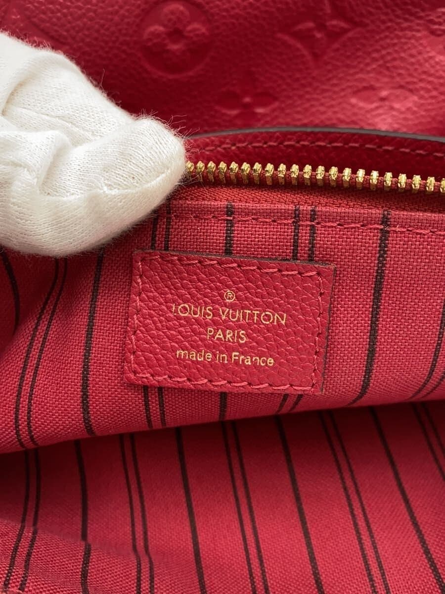 LOUIS VUITTON Bastille PM Monogram Empreinte Leather RED M41169 5